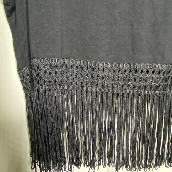 Dynamite Fringe Crop Tank Top - Picture 2 of 2